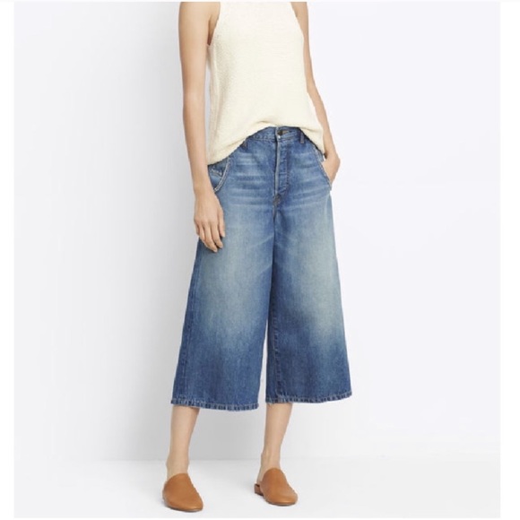Vince Denim Culottes - Picture 12 of 13